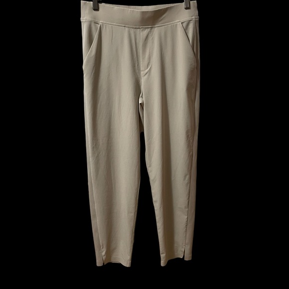 Athleta Women's Jogger Pant Solid Taupe Size 6 - Picture 4 of 9